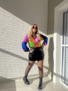 saia de matelasse PRETO na internet