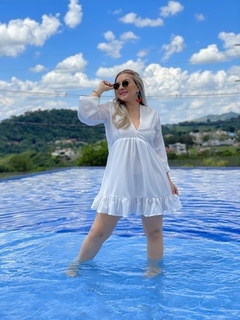 vestido sabrina BRANCO - comprar online