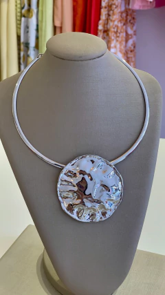 colar de bola PRATA - comprar online