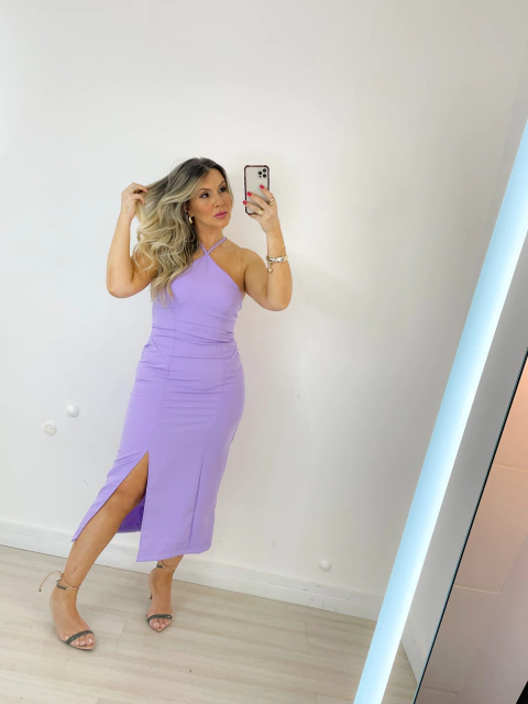 vestido any LILAS