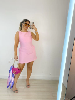 vestido zara ROSA na internet