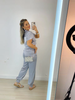 calça mya CINZA na internet