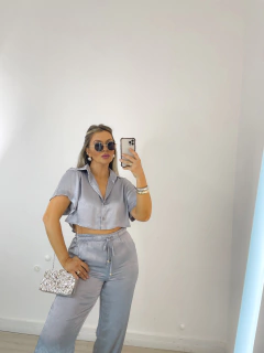 calça mya CINZA - loja online