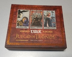 TAROT JUEGO DE TRONOS (LIBRO GUIA + 78 CARTAS) (CAJA)