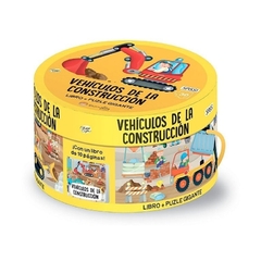 Vehículos de la construcción (libro + puzzle 30 piezas)