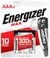 Pila Energizer AAA (Triple A) X 4 Unidades