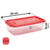 Taper/Contenedor Con cierre Hermetico Set x 4 Uni (1,1 L+2l+3l+400cc) en internet