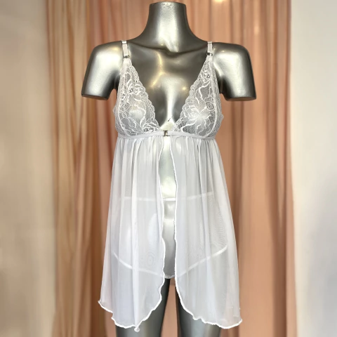 Babydoll Iris Blanco - comprar online