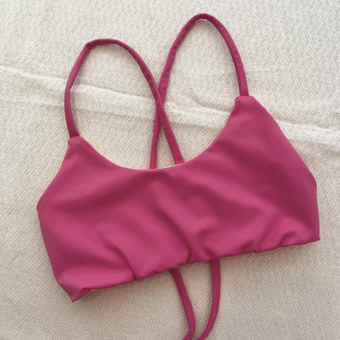 Corpiño Maui Reversible (Naranja/Fucsia) - comprar online