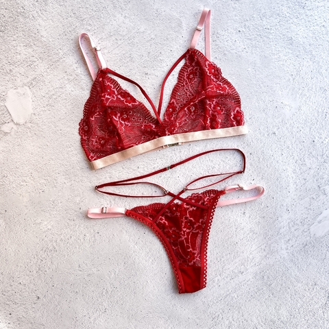 Conjunto Lovely Rojo - ☆ - comprar online
