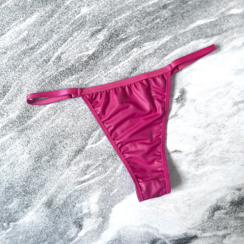 Tanga Leather Fucsia