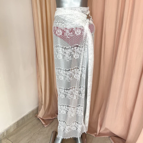 Pareo Reef Largo Blanco - comprar online