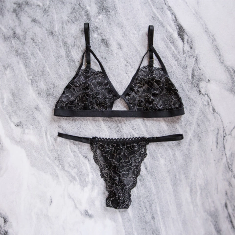 Conjunto Lexi Negro - ☆