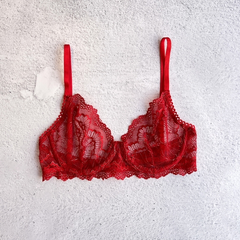 Corpiño Afrodita Rojo - ☆ - comprar online