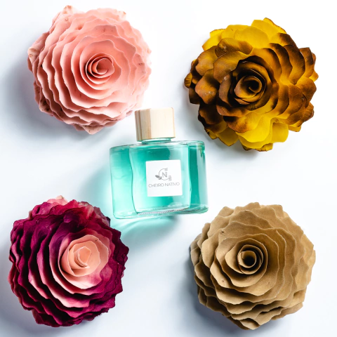 Difusor Alecrim com Rosa de Vime