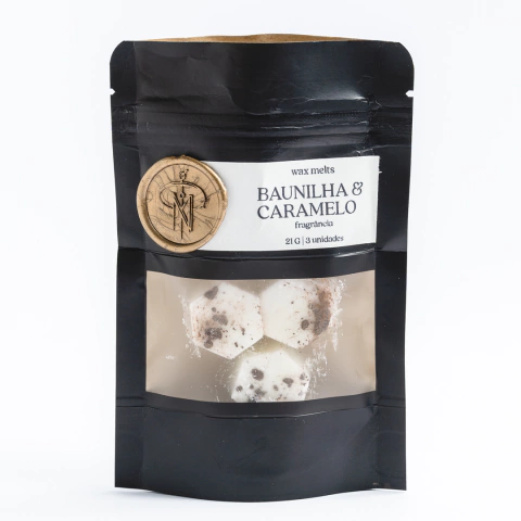 Wax Melt Baunilha & Caramelo