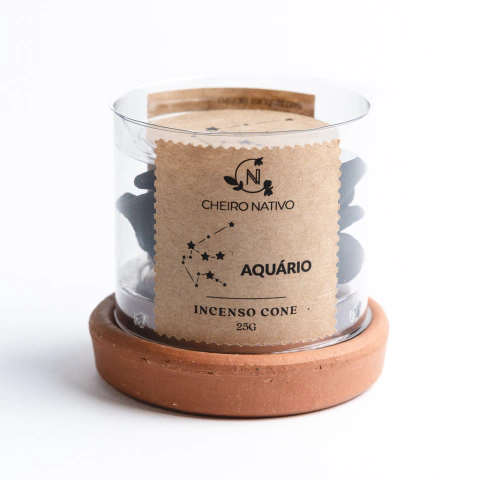 Incenso Cone Signo de Aquário