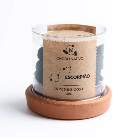 Incenso Cone Signo de Escorpião