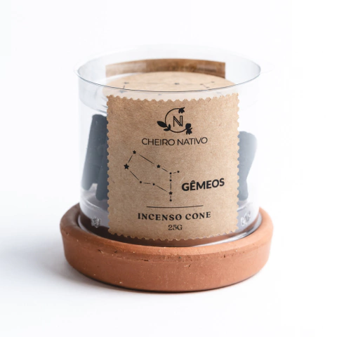 Incenso Cone Signo de Gêmeos