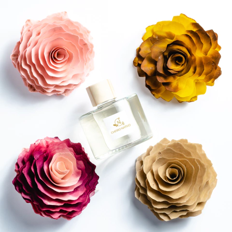 Difusor Lima & Patchouli com Rosa de Vime