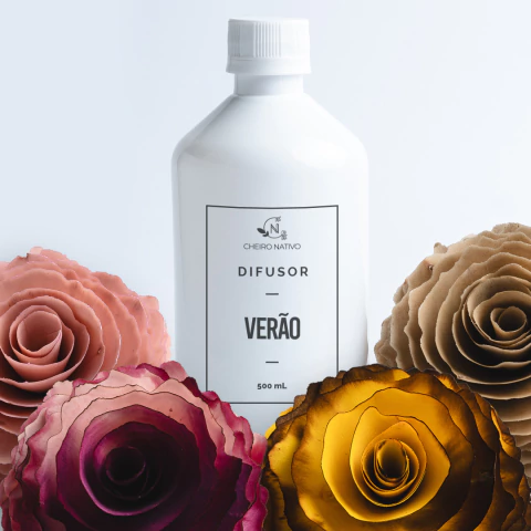 Refil Difusor Verão com Rosa de Vime - 500 ml - comprar online