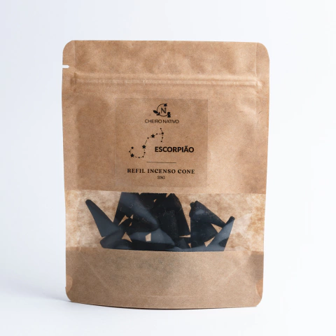 Refil Incenso Cone Signo de Escorpião