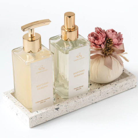 Bandeja para Lavabo Refúgio Sereno - comprar online