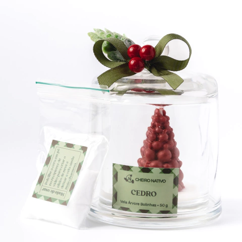 Vela Cúpula Árvore de Bolinhas - comprar online
