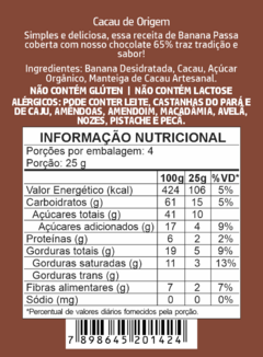 Drageado de Banana Passa + Chocolate 65% na internet
