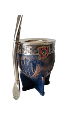 Mate de San Lorenzo con bonbilla