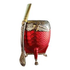 Mate torpedo premium de River Plate c/bombilla
