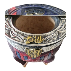 Mate San Lorenzo premium con bombilla de alpaca y caja de pana en internet