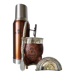 Kit matero de lujo con mate argentino