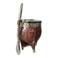 Kit matero de lujo con mate argentino - tienda online