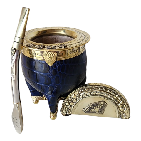 Mate de Boca Juniors con bombonera