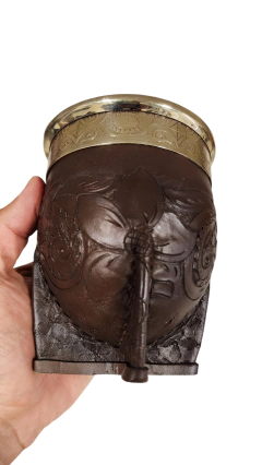 Mate imperial con bombilla de alpaca - comprar online