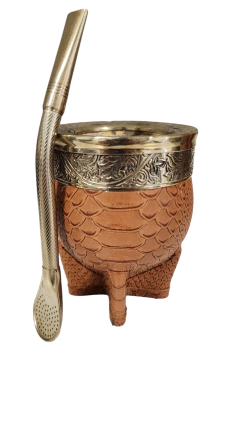 Mate imperial con bombilla de alpaca - (copia) - (copia) - (copia)