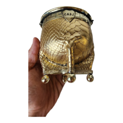 Mate de Boca Juniors versión dorado - Arte Mates