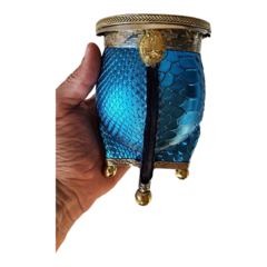Mate imperial de Argentina interior acero - Arte Mates