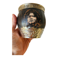 Mate de Maradona base de alpaca