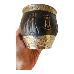 Mate de Maradona base de alpaca