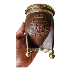 Mate Messi Respeten los rangos en caja de cartón - Arte Mates