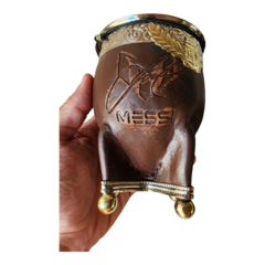 Imagen de Mate Messi Respeten los rangos en caja de cartón