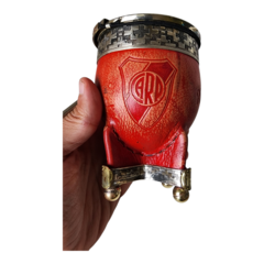 Mate de River Plate Monumental Rojo en internet