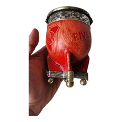 Mate de River Plate Monumental Rojo - tienda online
