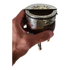 Mate de Argentina Mundialista Marrón