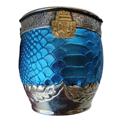 Mate mundialista con base de alpaca cincelada - buy online