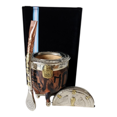 Mate del Messias en caja de pana