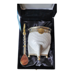 Mate de Argentina premium blanco - comprar online