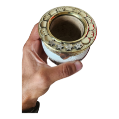 Mate de River Plate (Orfebrería) escudo - tienda online